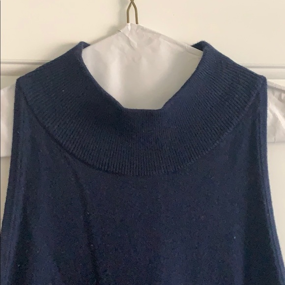Michael Kors Sleeveless Blue Sweater - Picture 3 of 3